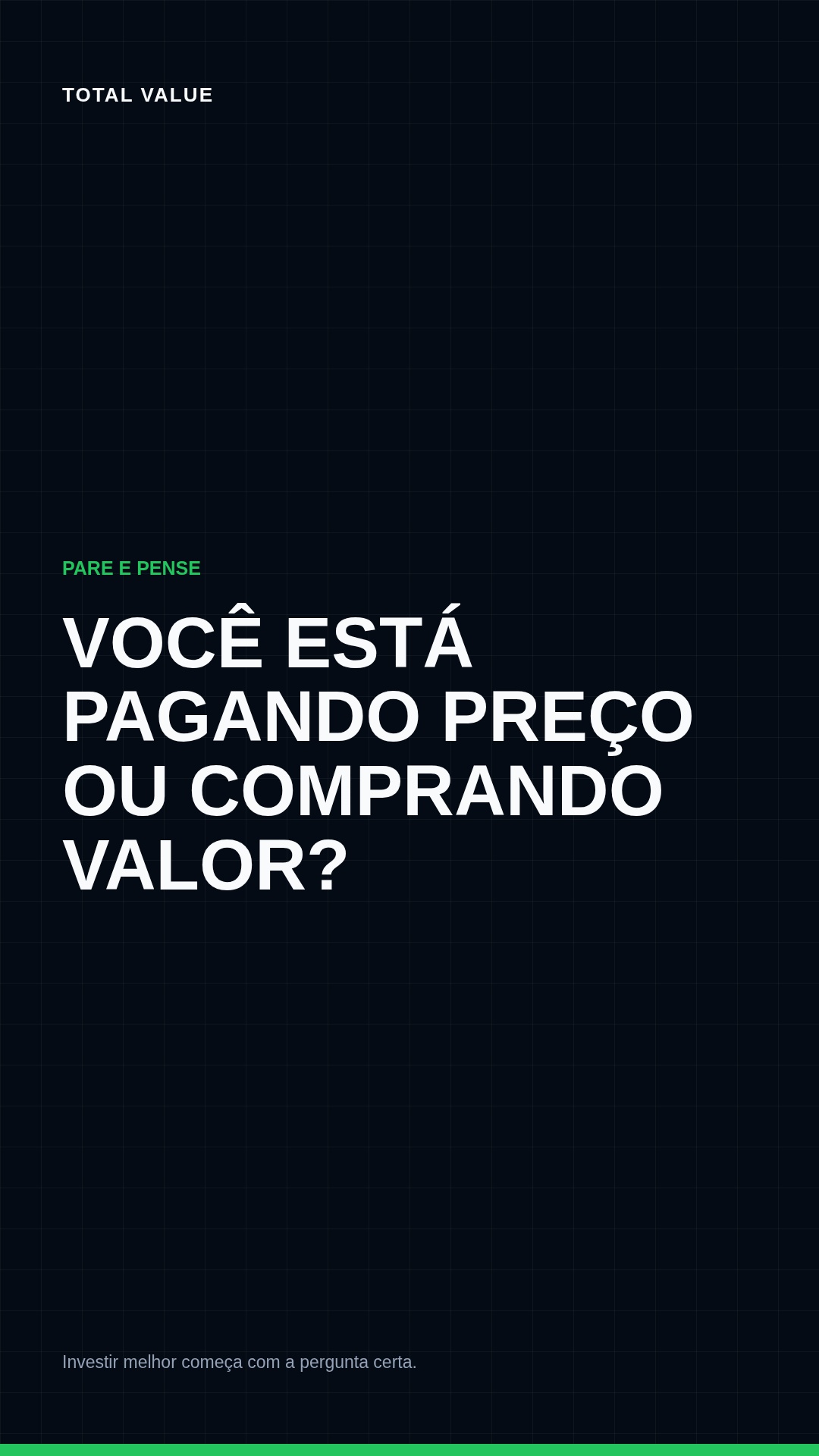 Benjamin Graham: preço é o que você paga, valor é o que você recebe